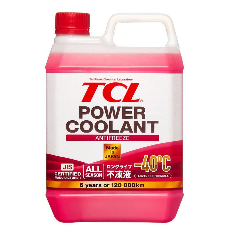 АНТИФРИЗTCLPOWERCOOLANT-40Cрозовый,длительногодействия,2л