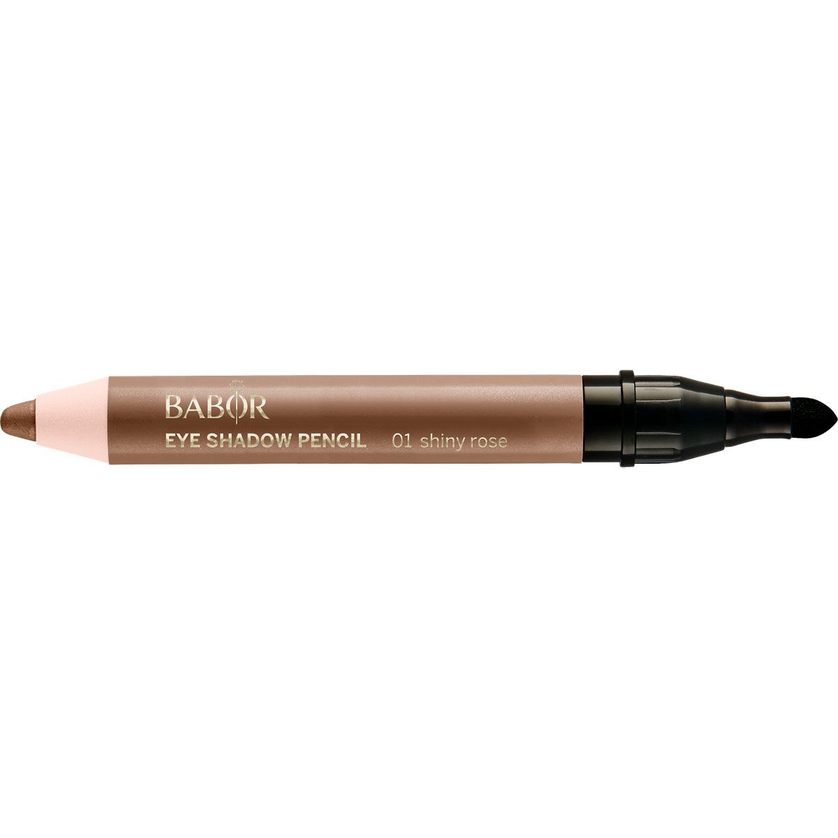 Тени-стик для век, тон 01 роза мокко BABOR Eye Shadow Pencil, 01 shiny rose