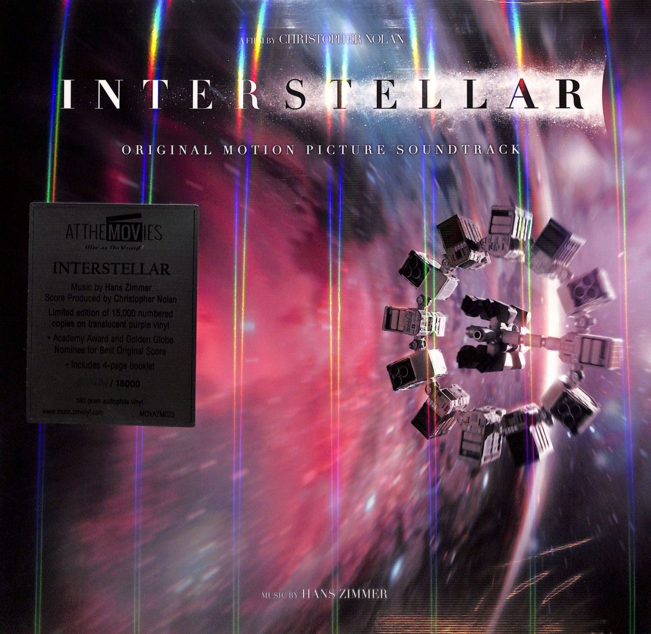 Hans Zimmer - Interstellar (Original Motion Picture Soundtrack) (Rainbow Sleeve Edition Purple Translucent Vinyl) виниловая пластинка