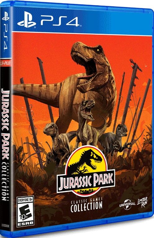 Игра Jurassic Park Classic Games Collection (PlayStation 4, Английская версия)