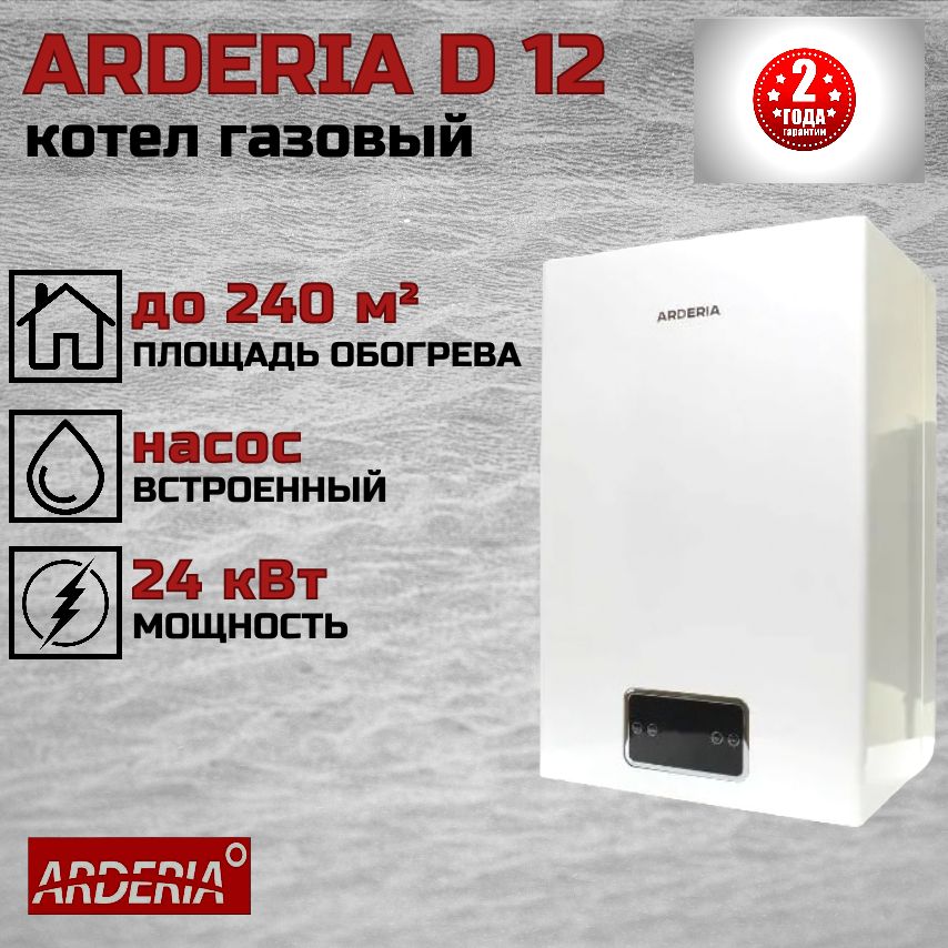 Котел газовый настенный Arderia D24