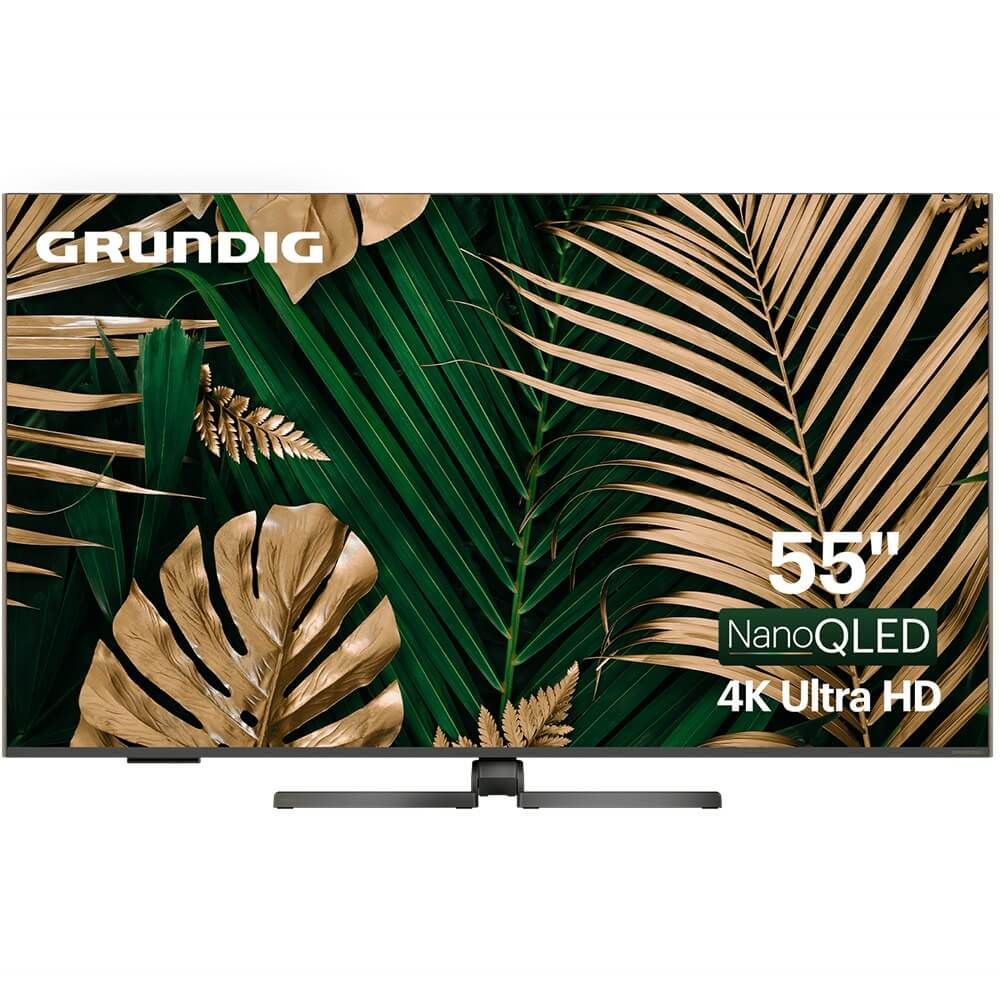 GrundigТелевизор55"4KUHD,черный