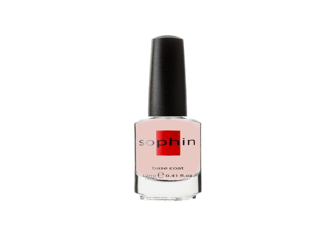 Базовое покрытие под лак Sophin BASE COAT, 12 мл