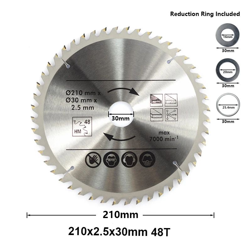 BALUGAEA Диск пильный 210 x 2.5 x 30; 48  зуб.