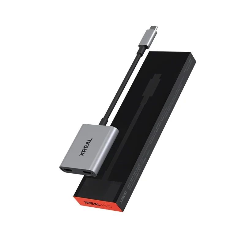 XREALHub120Гц2В1USB-CPDАдаптердлябыстройзарядкиПортативныйВидеоадаптердляочковXREALAIR/AIR2