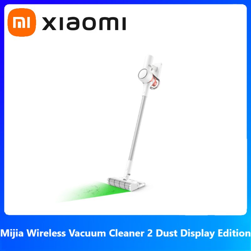 беспроводнойпылесосXiaomiMijiaWirelessVacuumCleaner2DustDisplayEdition