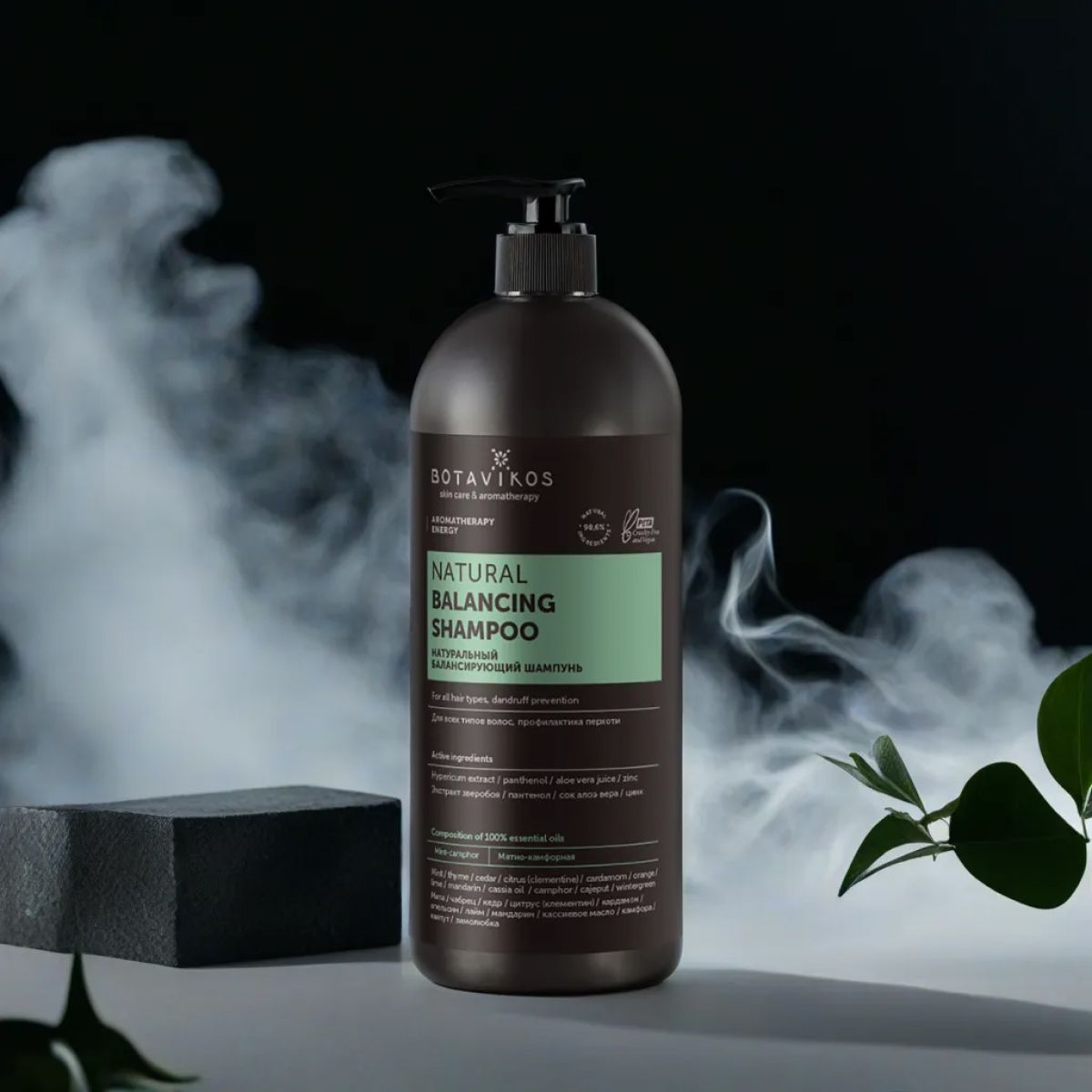 Botavikos Натуральный балансирующий шампунь Aromatherapy Energy, профи(图2)