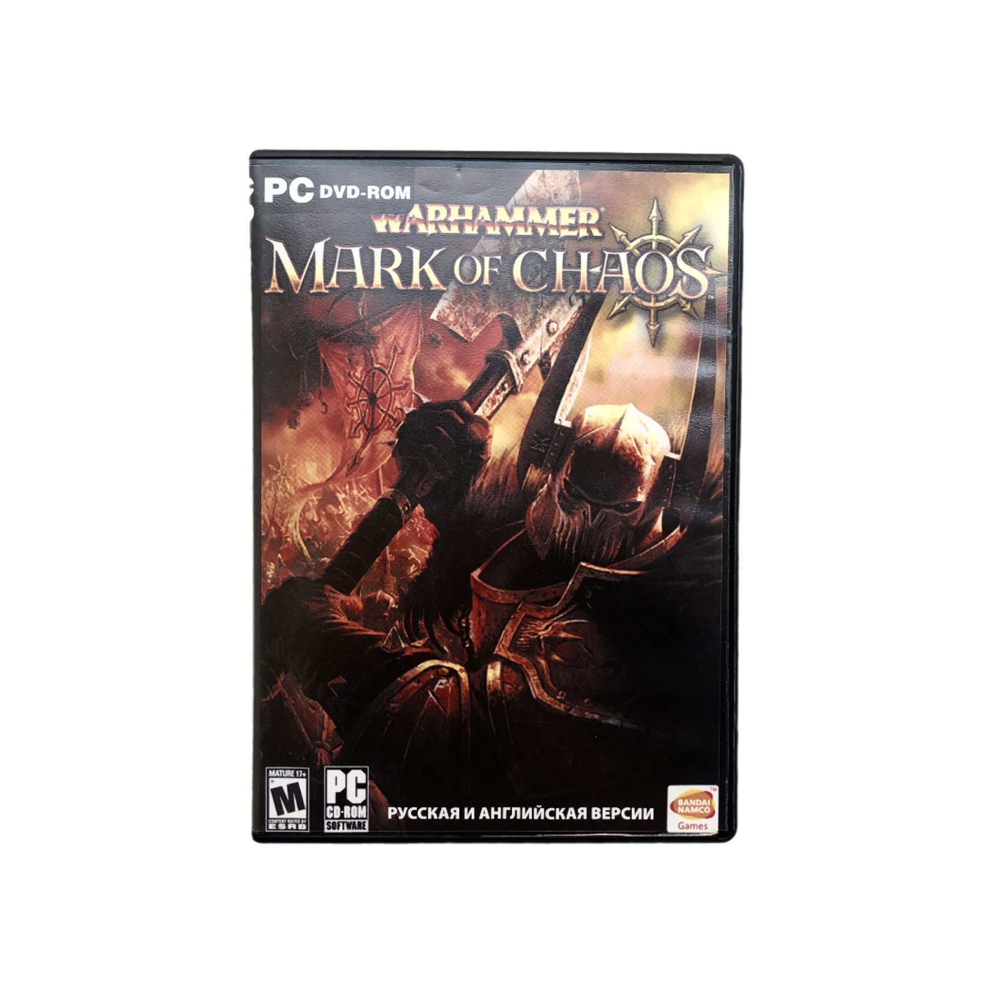 Игра Игра PC DVD: Warhammer: Mark of Chaos (Варгейм в реальном времени, Namco, 2006) (Windows, PC, Русская версия)