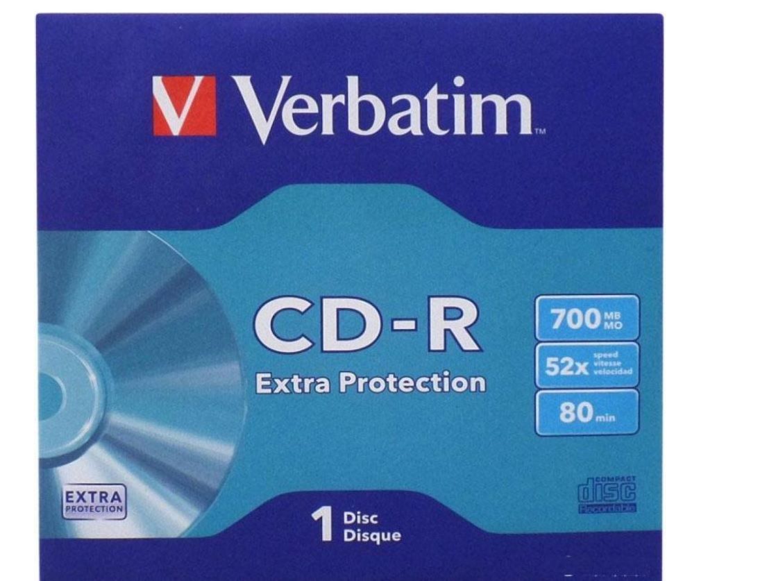 Диск CD-R 700Mb Verbatim (43843) 52X EXTRA PROTECTION 10шт конверт