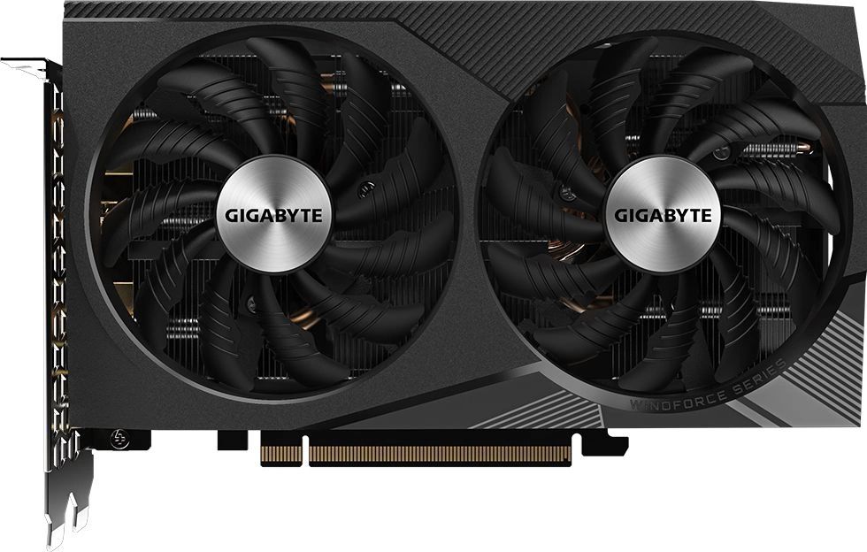 Gigabyte Видеокарта GeForce RTX 3060 Видеокарта Gigabyte NVIDIA GeForce RTX 3060 12Gb GV-N3060WF2-12GD Ret 12 ГБ (GV-N3060WF2-12GD)