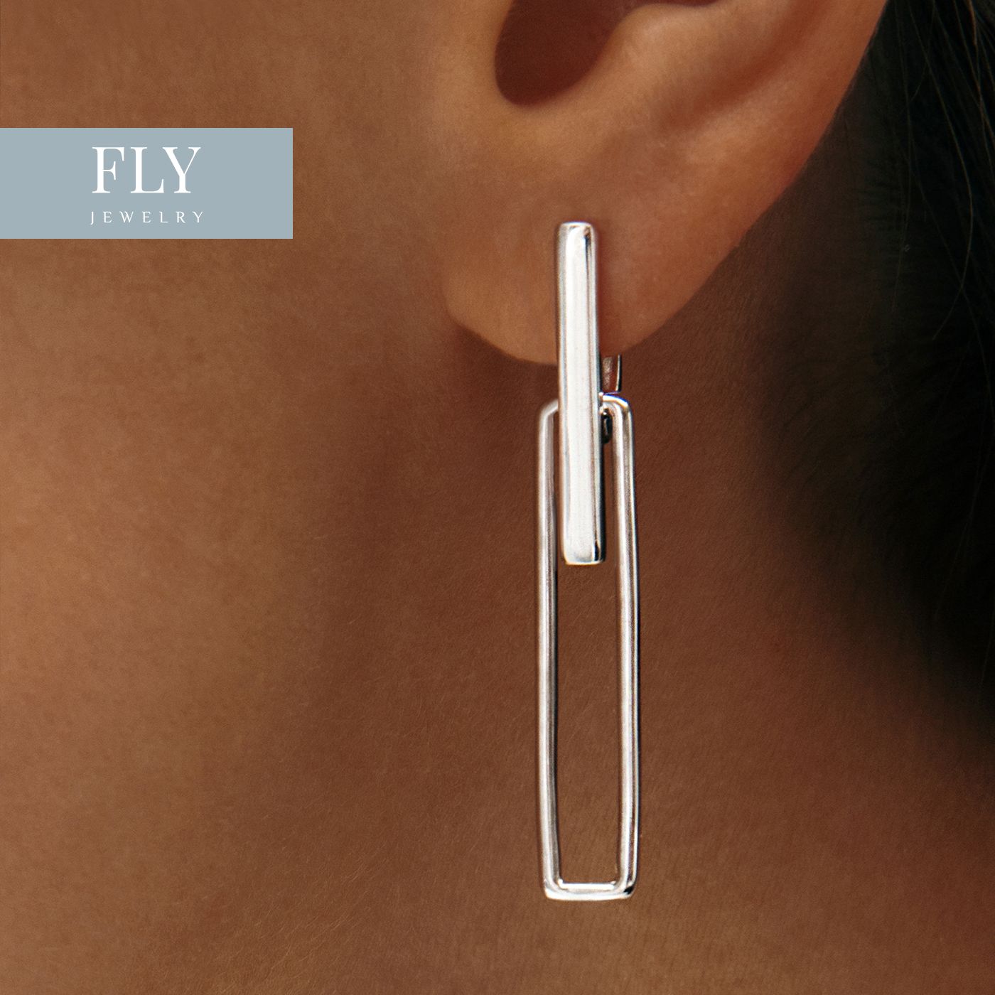 FLY jewelry Серьги ювелирные...