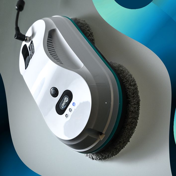 Робот мойщик окон Даджет dBot W200, мойщик окон робот с распылением, с(图5)