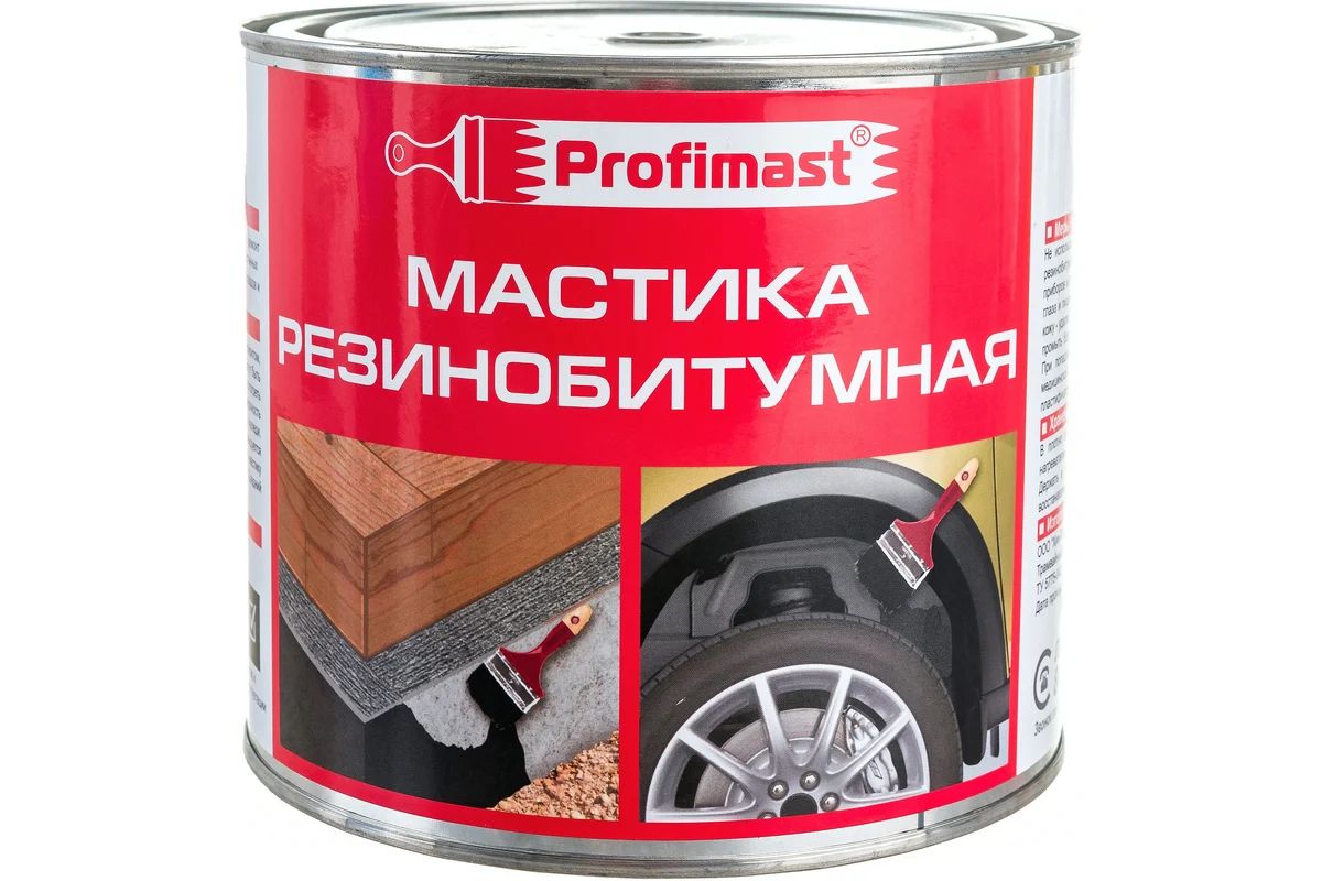 Мастика резинобитумная Profimast 1,8 кг/2 л