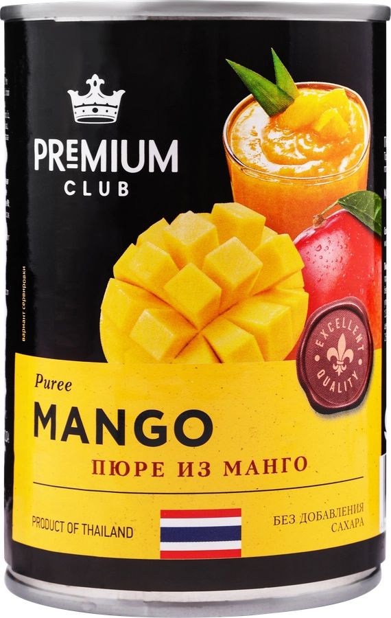 Пюре из манго PREMIUM CLUB, 425мл