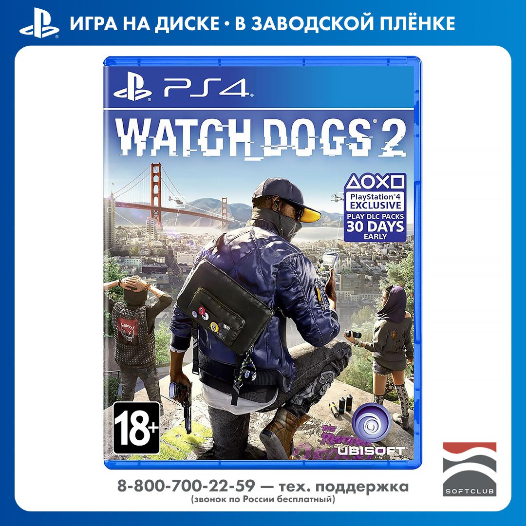 Игра Watch_Dogs 2 (PlayStation 4, PlayStation 5, Английская версия)