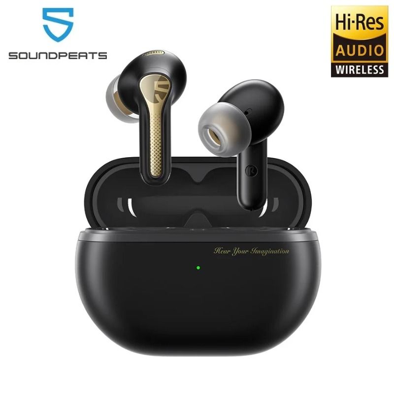 SoundPEATSCapsule3Pro+ANCБеспроводныенаушникиHi-ResAudioBluetooth5.3Наушники-вкладышисостереозвукомHiFi