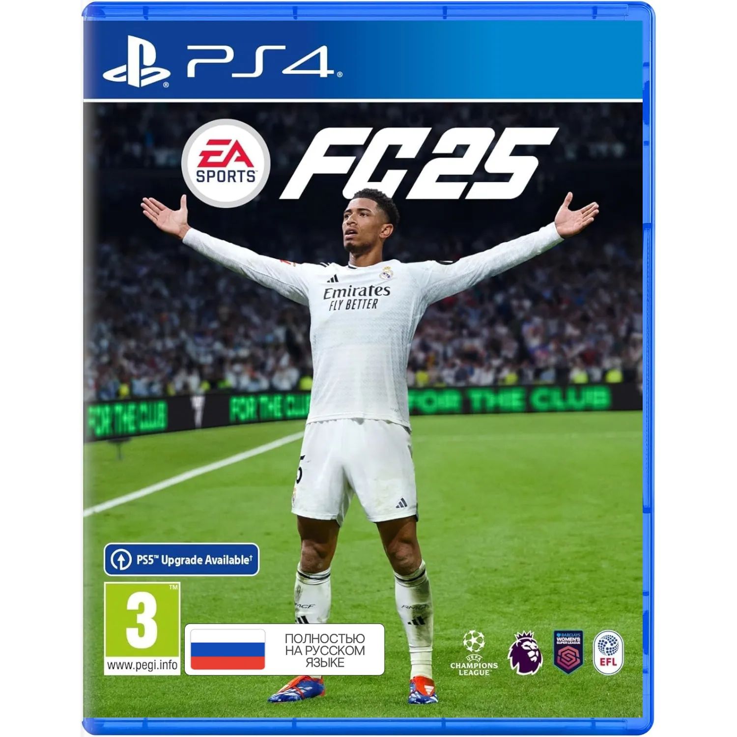 Игра FC 25 PS4 (PlayStation 4, Русская версия)