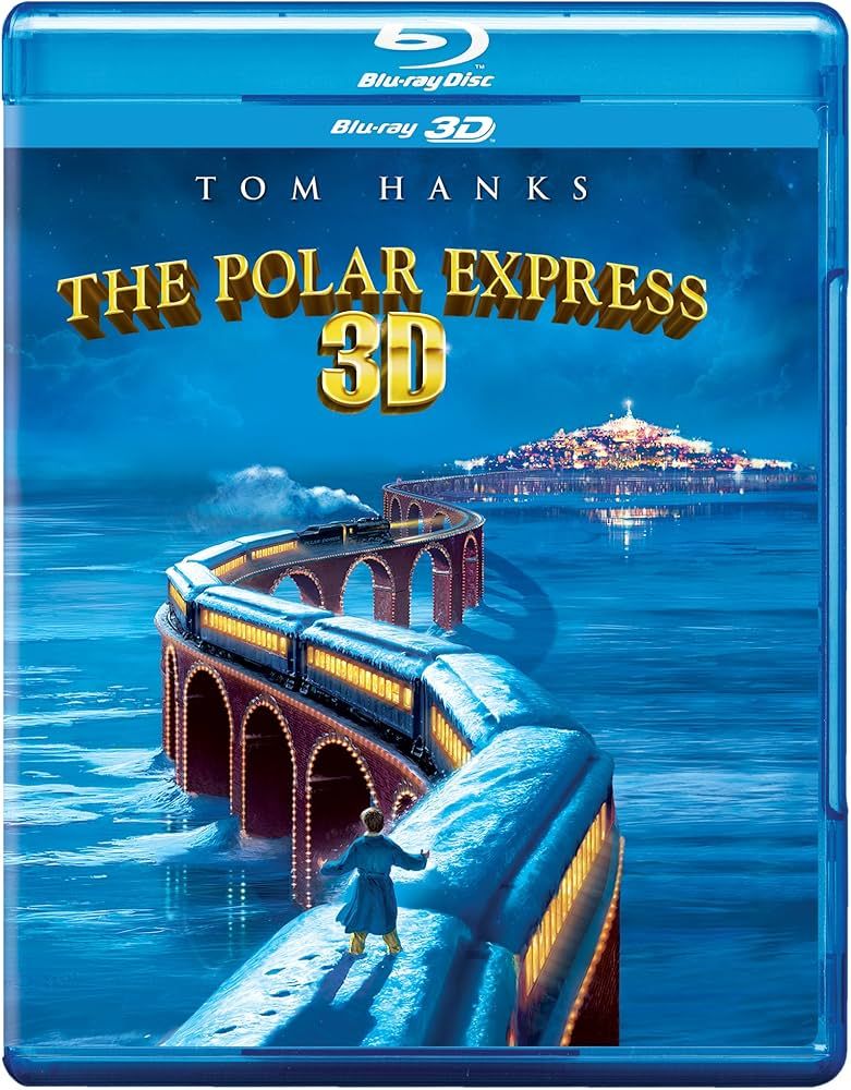 3D Полярный экспресс (2004) Blu-ray 50Gb (блю-рей)