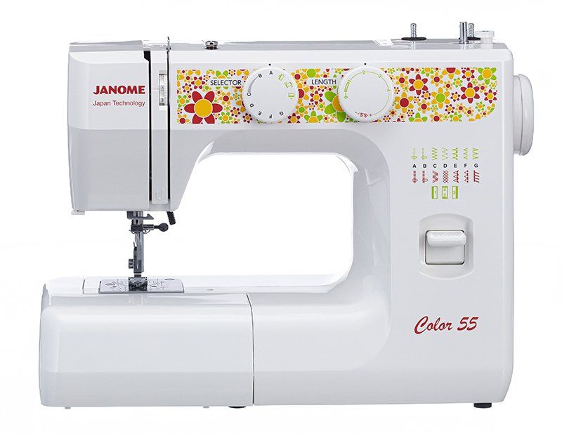 Электромеханическая швейная машина Janome Color 55