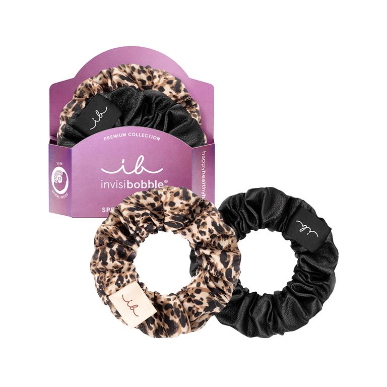 INVISIBOBBLE SPRUNCHIE SLIM PREMIUM Leo is the New Black Резинки для волос Аксессуары 1 шт