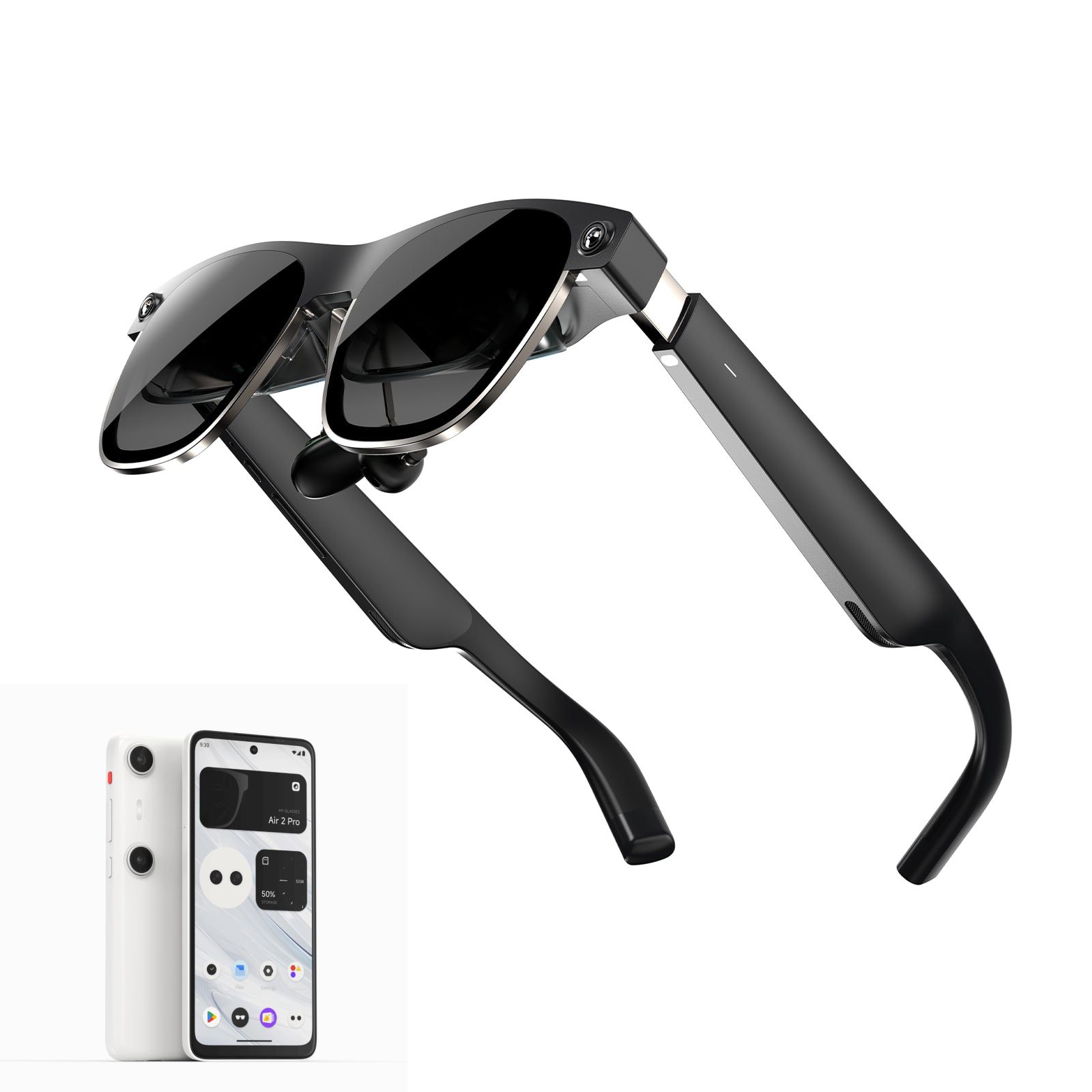 AR-очки XREAL Air 2 Ultra Smart AR Glasses 6 DoF 52 Fov 4K 3D XR Glasses with Beam Pro 6+128