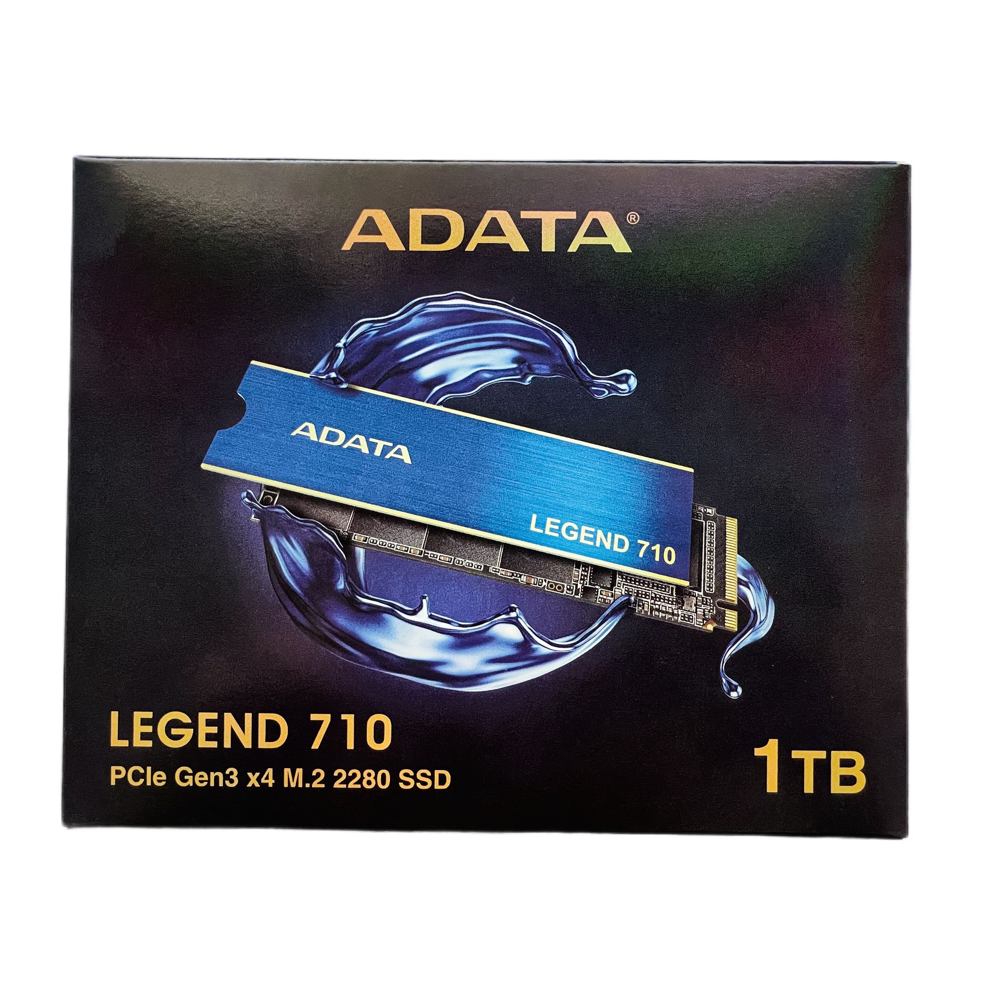 ADATA 1 ТБ Внутренний SSD-диск LEGEND 710 M.2 2280 PCIe Gen3x4 NVMe (ALEG-710-1TCS)