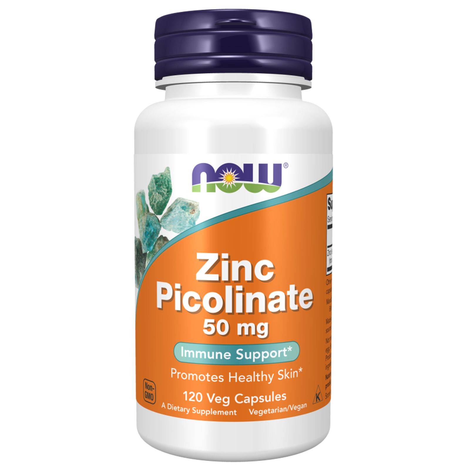 NOW Zinc Picolinate 50 mg 120 капсул, витамины цинк пиколинат now foods для иммунитета