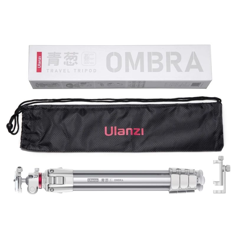 штатив Ulanzi OMBRA Video Travel Tripod 1,6м черный