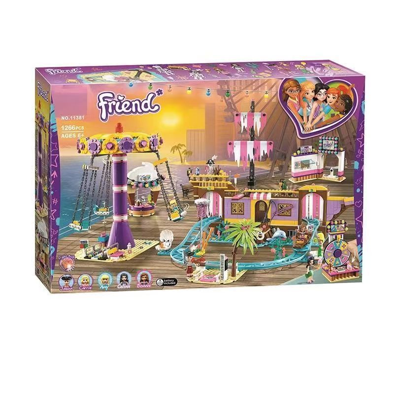 Конструктор LEGO Friends 41375 Прибрежный парк развлечений