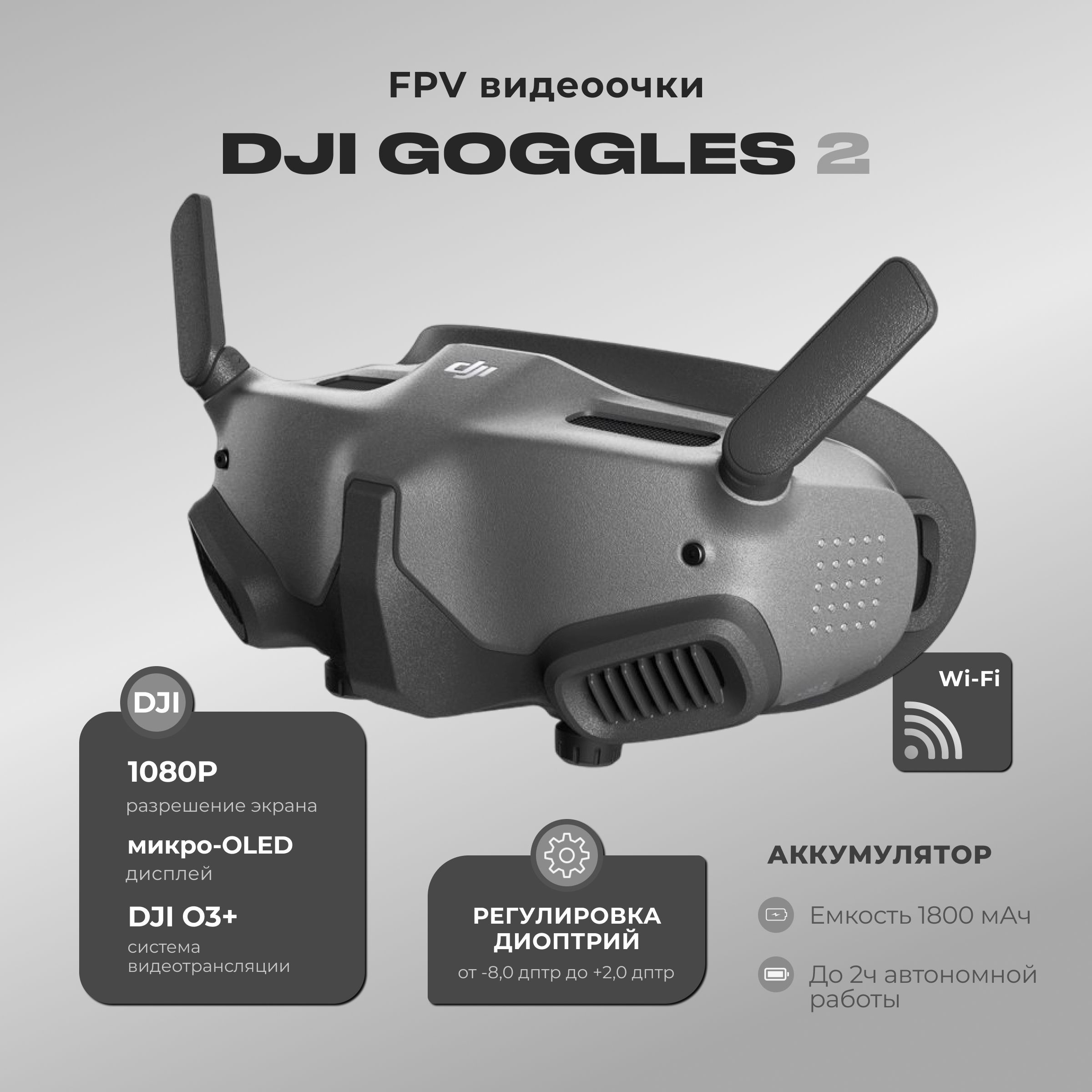 FPV-очки DJI Goggles 2