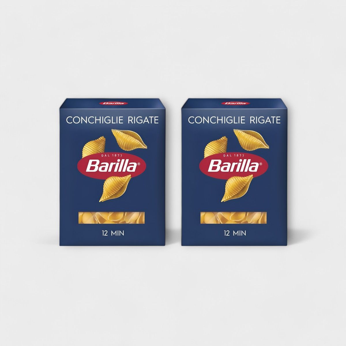 Макароны Barilla Conchiglie Rigate n.93, 450г х 2шт