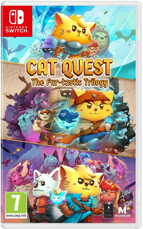 Игра Cat Quest: The Fur-tastic Trilogy (Nintendo Switch, Русские субтитры)