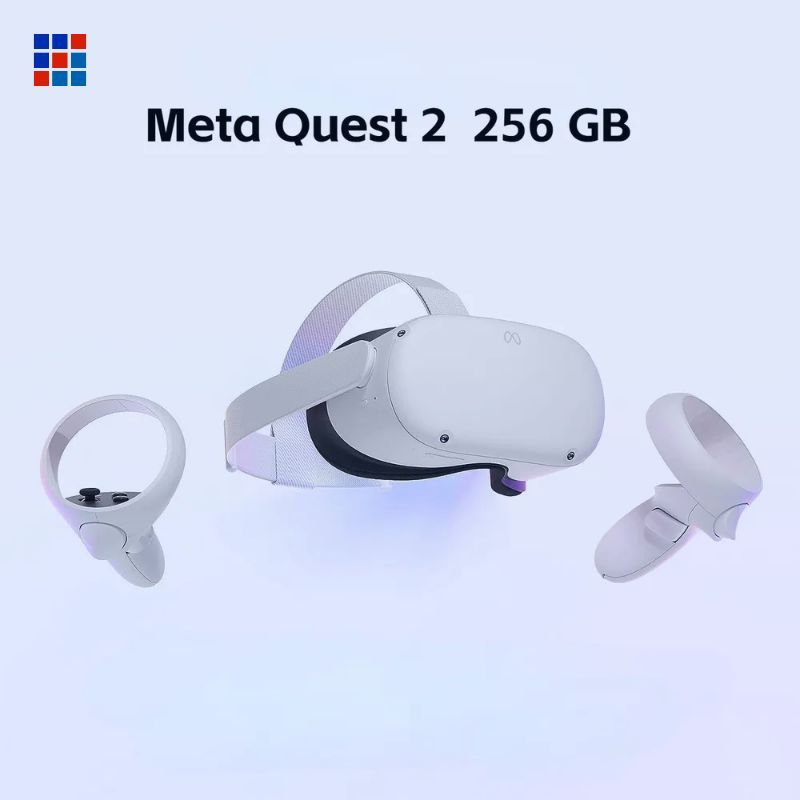 ОчкивиртуальнойреальностиVRгарнитураOculusQuest2256Gb(MetaQuest),бесплатнаяактивация,предустановленныеигры,поддержкарусскогоязыка,европейскаявилка,кабельдлястриминга