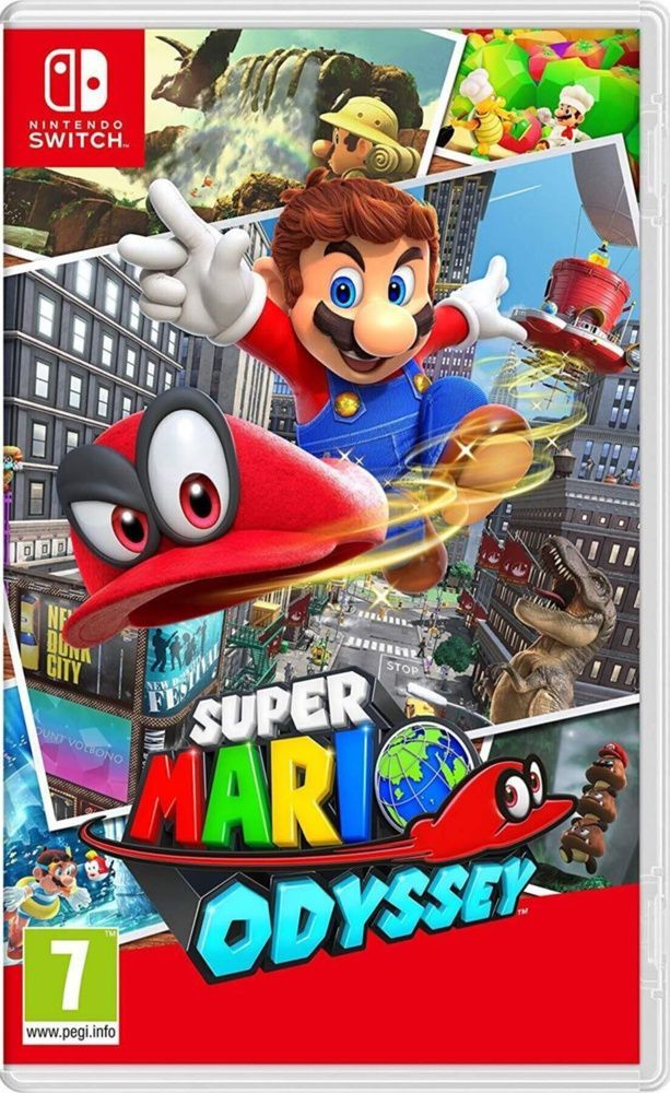 Игра Super Mario Odyssey (Nintendo Switch, Русские субтитры)