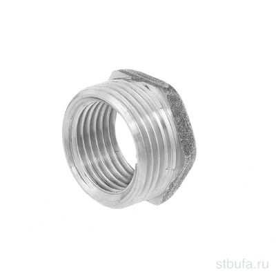 Футорка1/4 Вн Х 1/2'' Нар НИКЕЛЬ БОЛОГОЕ Ф10В/15Н (550)