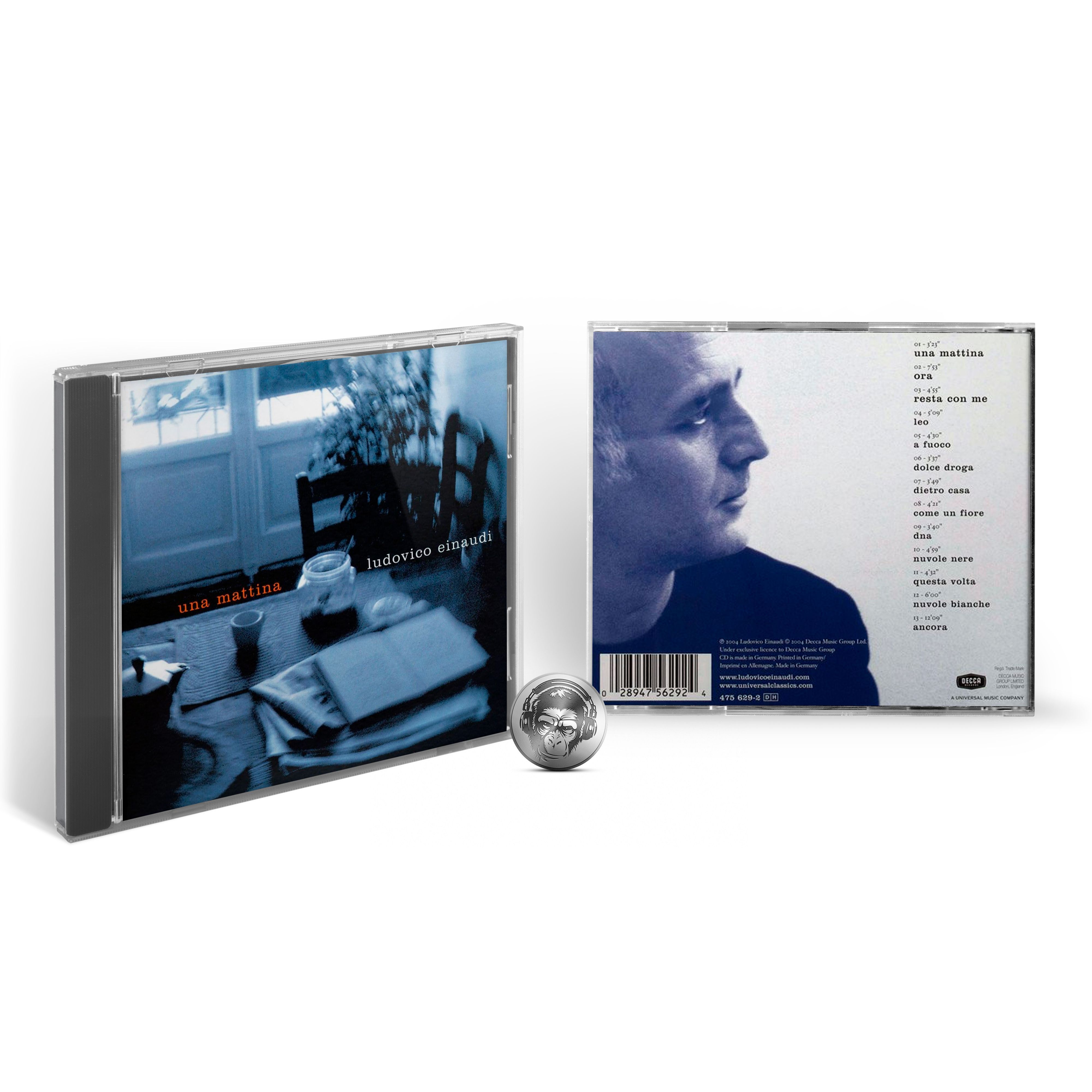 Музыкальный диск Ludovico Einaudi - Una Mattina (1CD) 2024 Decca Jewel