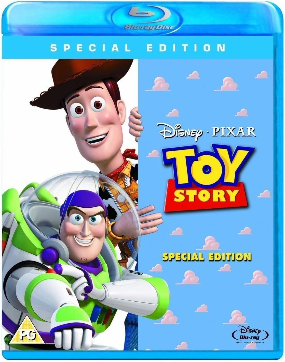 Disney Pixar. История игрушек. Blu-ray. Мультфильм 1995 года. Фэнтези, комедия, приключения, семейный.