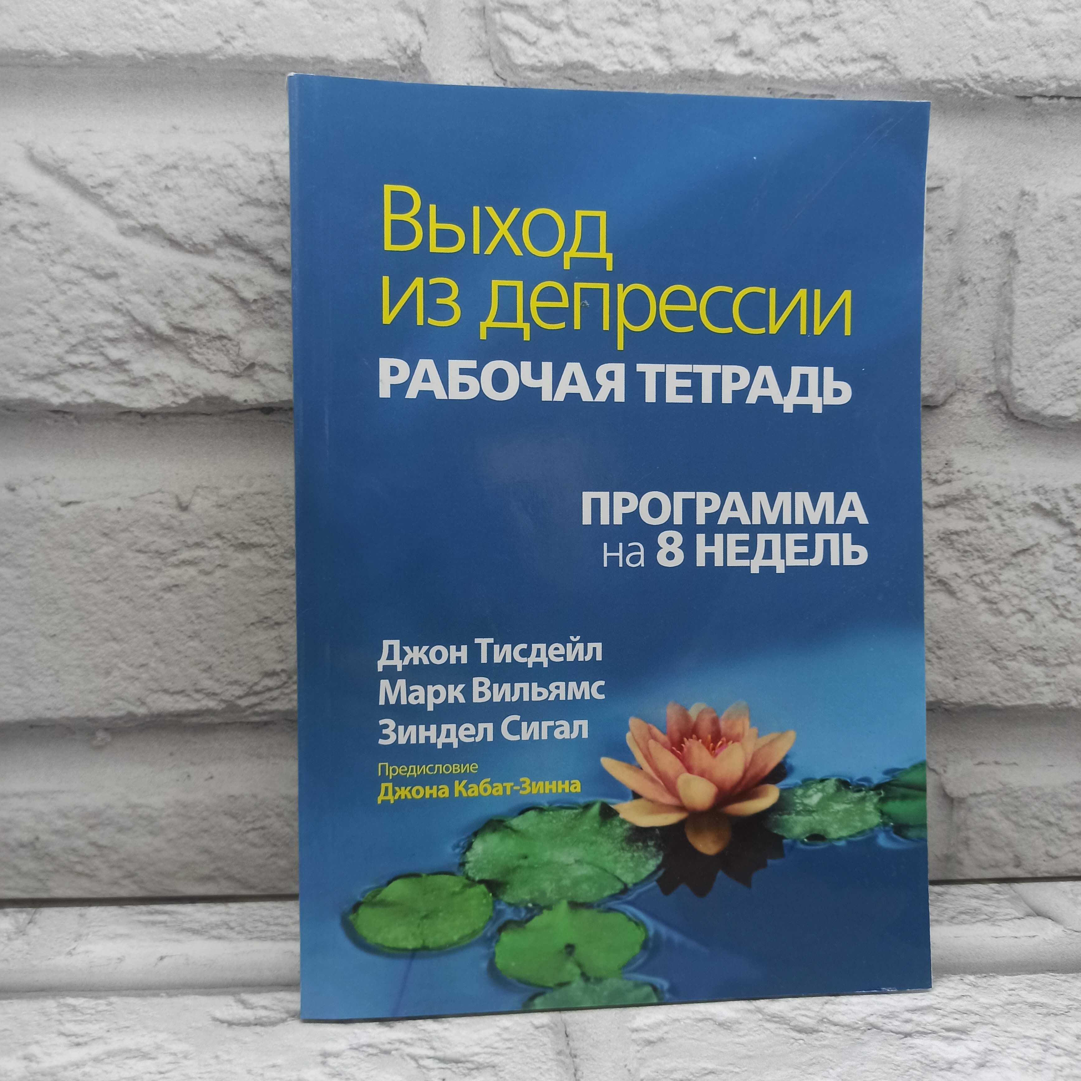 Выход из депрессии. Рабочая тетрадь. Программа на 8 недель | Тисдейл Джон, Вильямс Марк