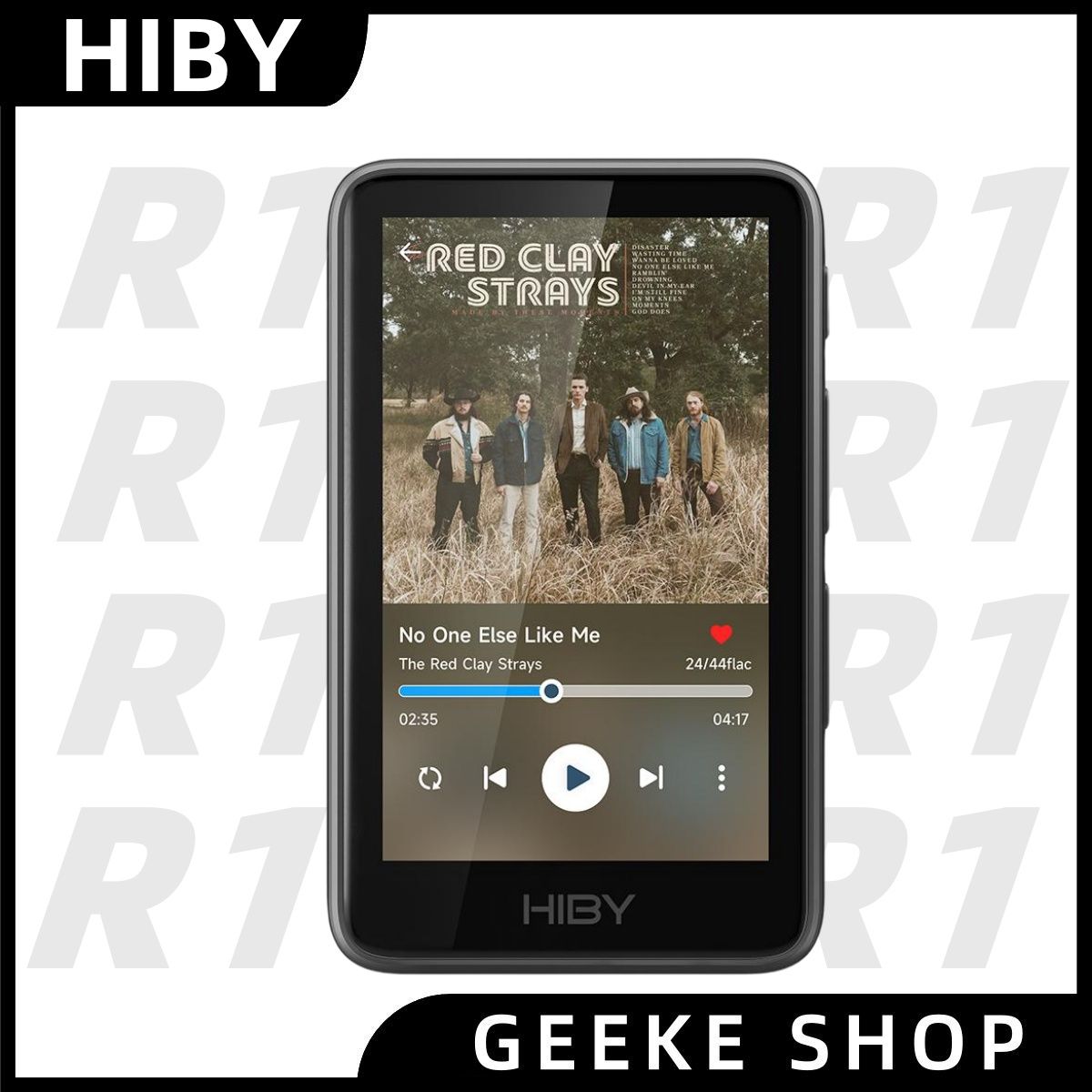 HiBy MP3-плеер R1, черный