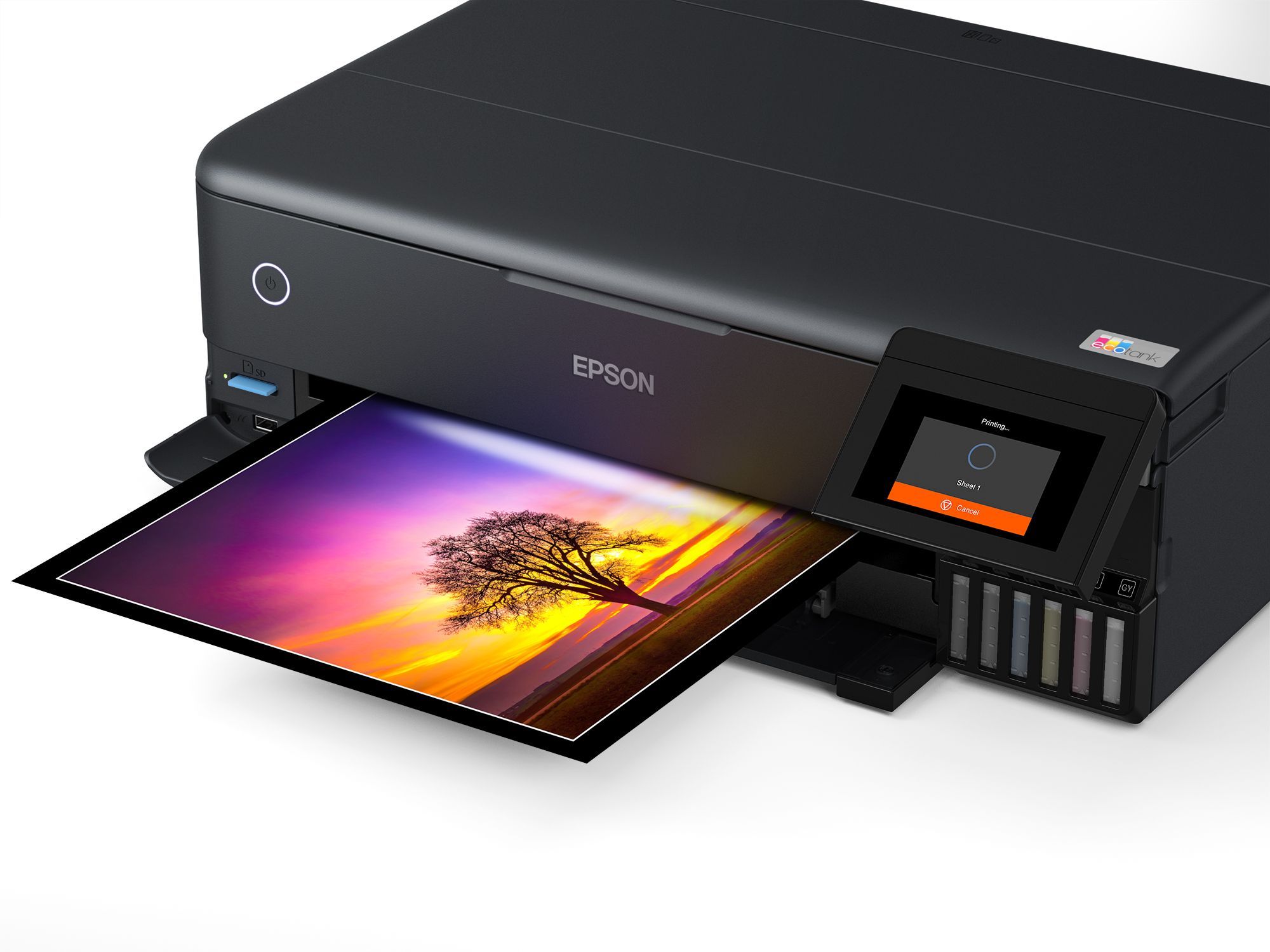 Струйное МФУ Epson EcoTank L8180