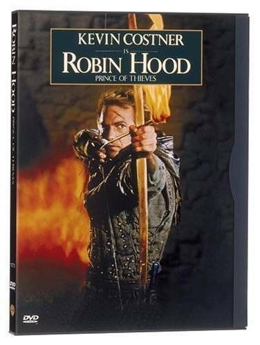 Robin Hood Prince of Thieves / Робин Гуд-принц воров (Кевин Костнер) (БЕЗ РУССКОГО ЯЗЫКА, американский диск R1, Snap Case) DVD