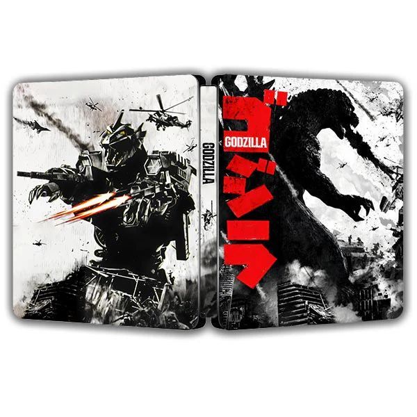 ONiFantasyBox(Толькостальнойкорпус,бездискасигрой)GodzillaTheGamePSUltimateEditionSteelbookForPS4/PS5