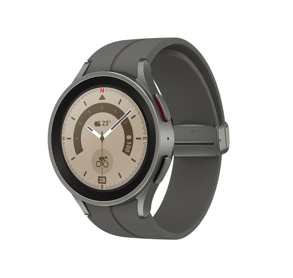 УмныечасыSamsungGalaxyWatch5Pro45GrayTitanium