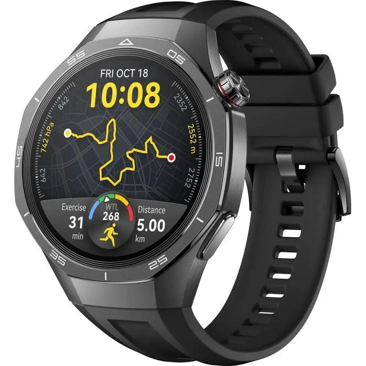 HUAWEI Умные часы Watch GT 5 PRO, 46mm, черный