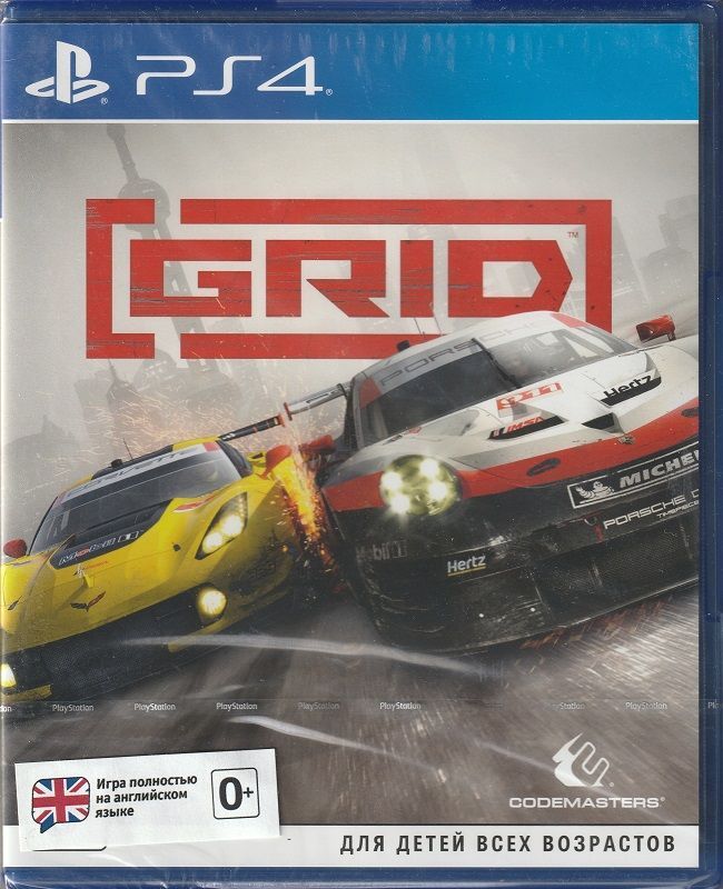 Игра Grid (Русская обложка) PS4 (PlayStation 4, Английская версия)