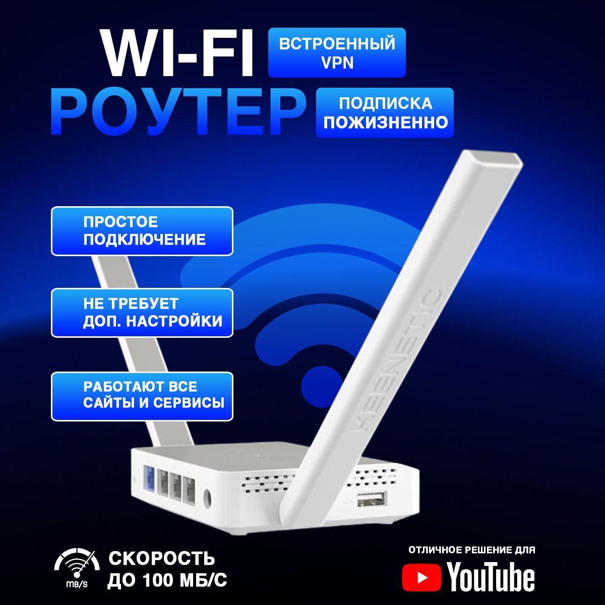 WI-FI роутер со встроенным VPN