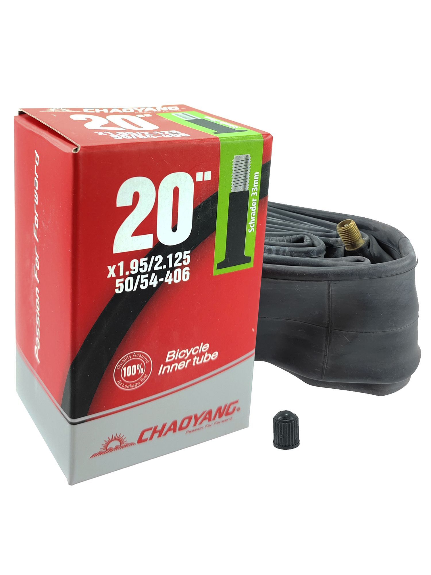 Chaoyang Камера велосипедная 20 дюймов, 20х1.95/2.125, 50/54-406, AV 33 мм — Товары для велоспорта — фото 4