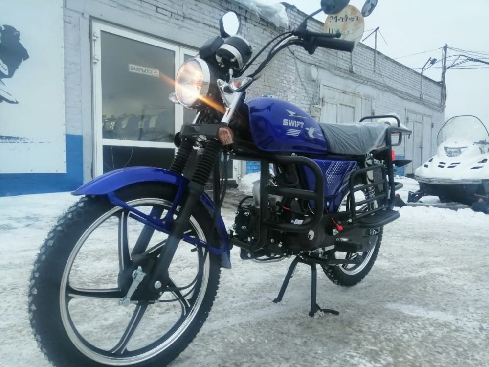 Мопед SWIFT 110 см3 (49,9 см3) / 7 л.с. (синий)