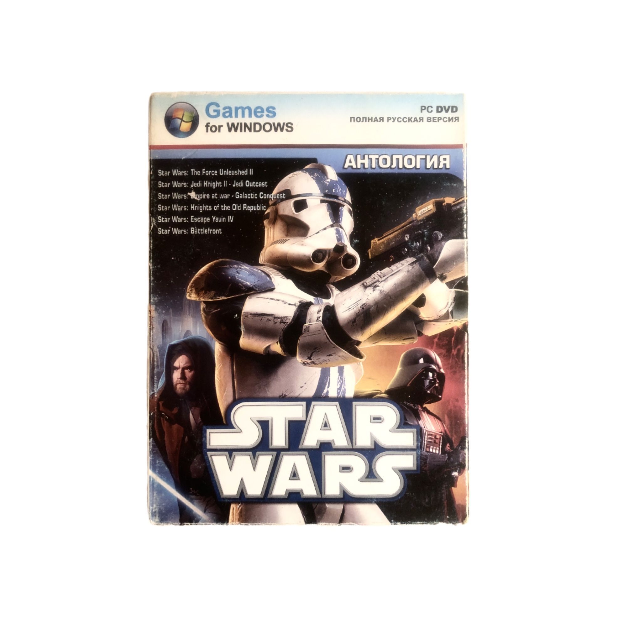 Игра Игра PC Антология Star Wars (Action, FPS, LucasArts, 2008) (Windows, PC, Русская версия)