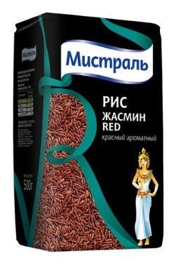 Рис МИСТРАЛЬ Жасмин Red , 500 г